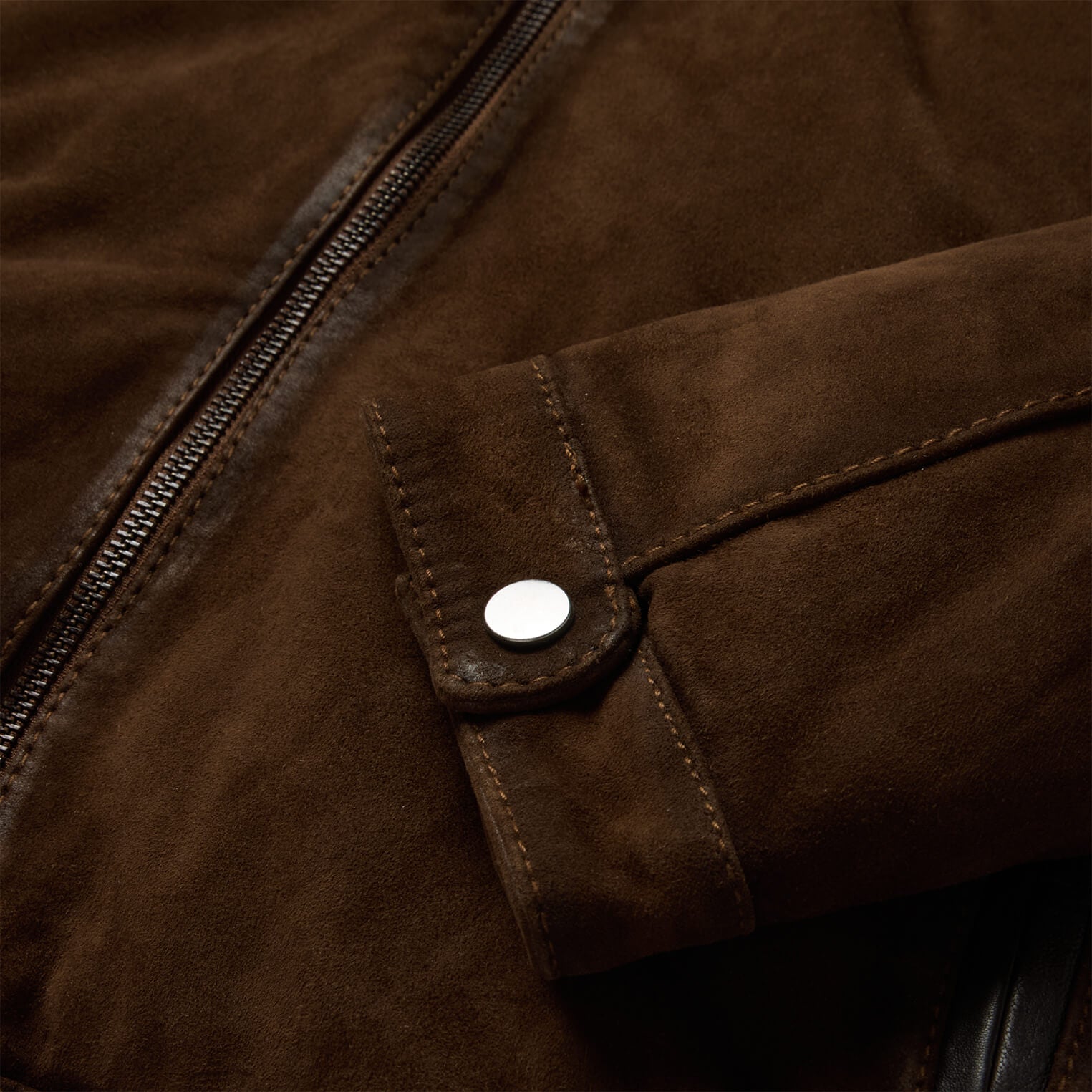 Suede Moto Jacket | Stetson Brown