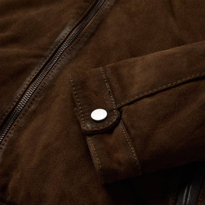 Suede Moto Jacket | Stetson Brown