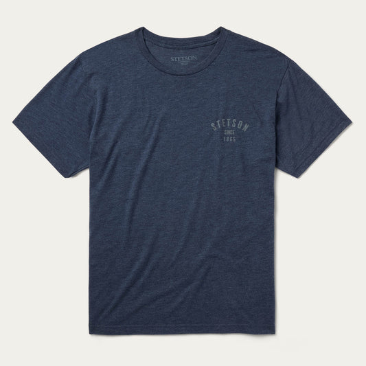 Western Goods Graphic Tee | Stetson Blue