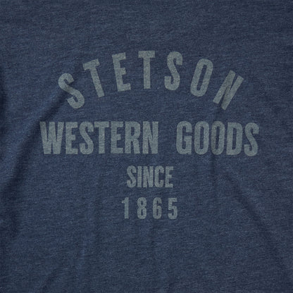 Western Goods Graphic Tee | Stetson Blue