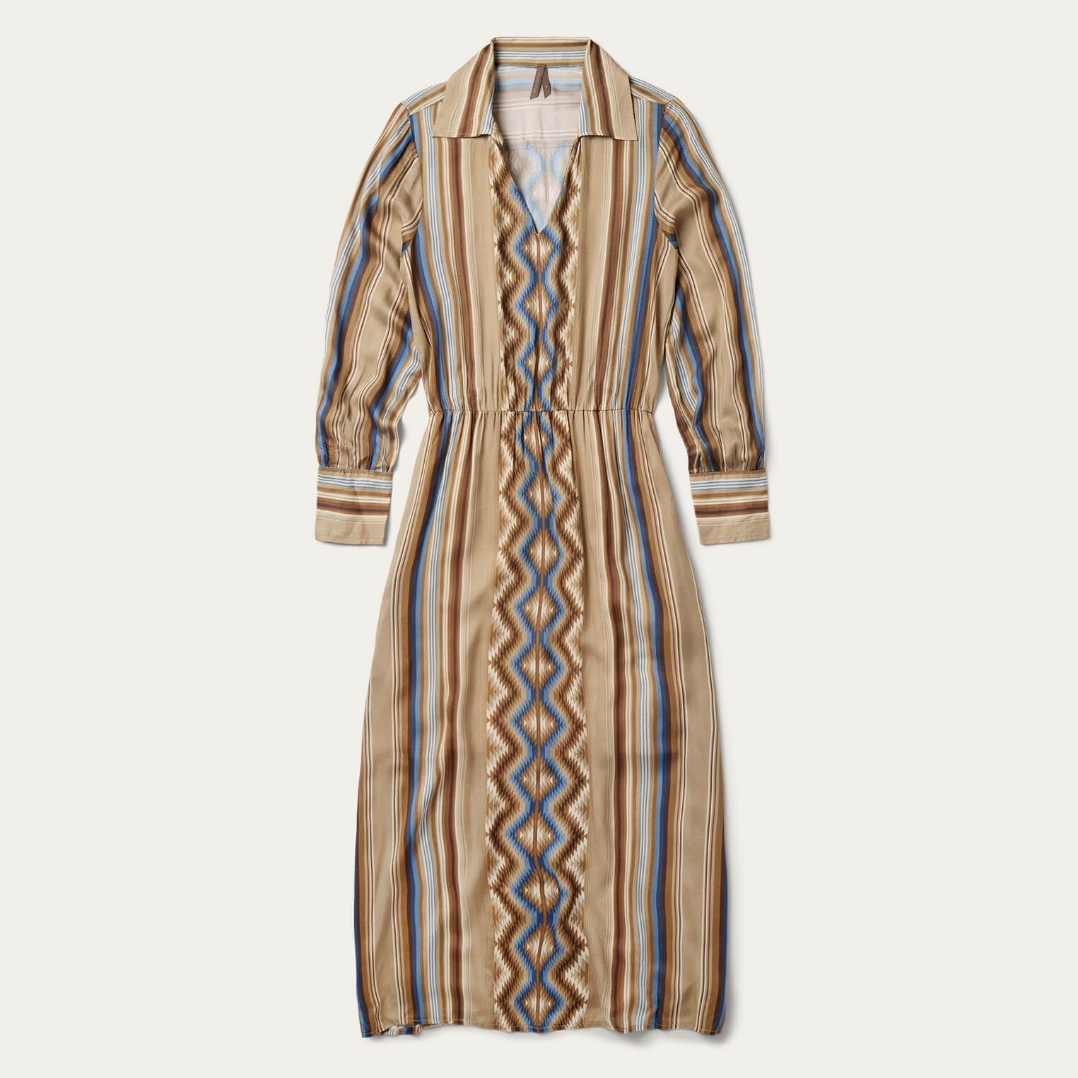 Sand Serape Print Dress | Stetson Tan