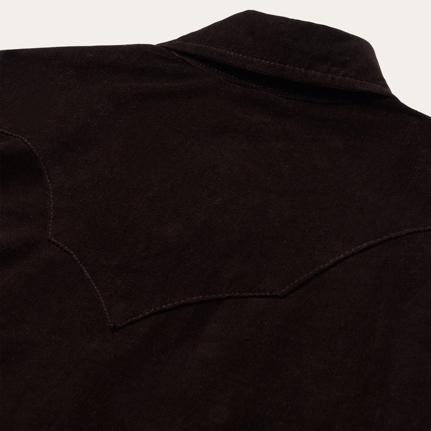 Corduroy Denim Western Shirt | Stetson Brown