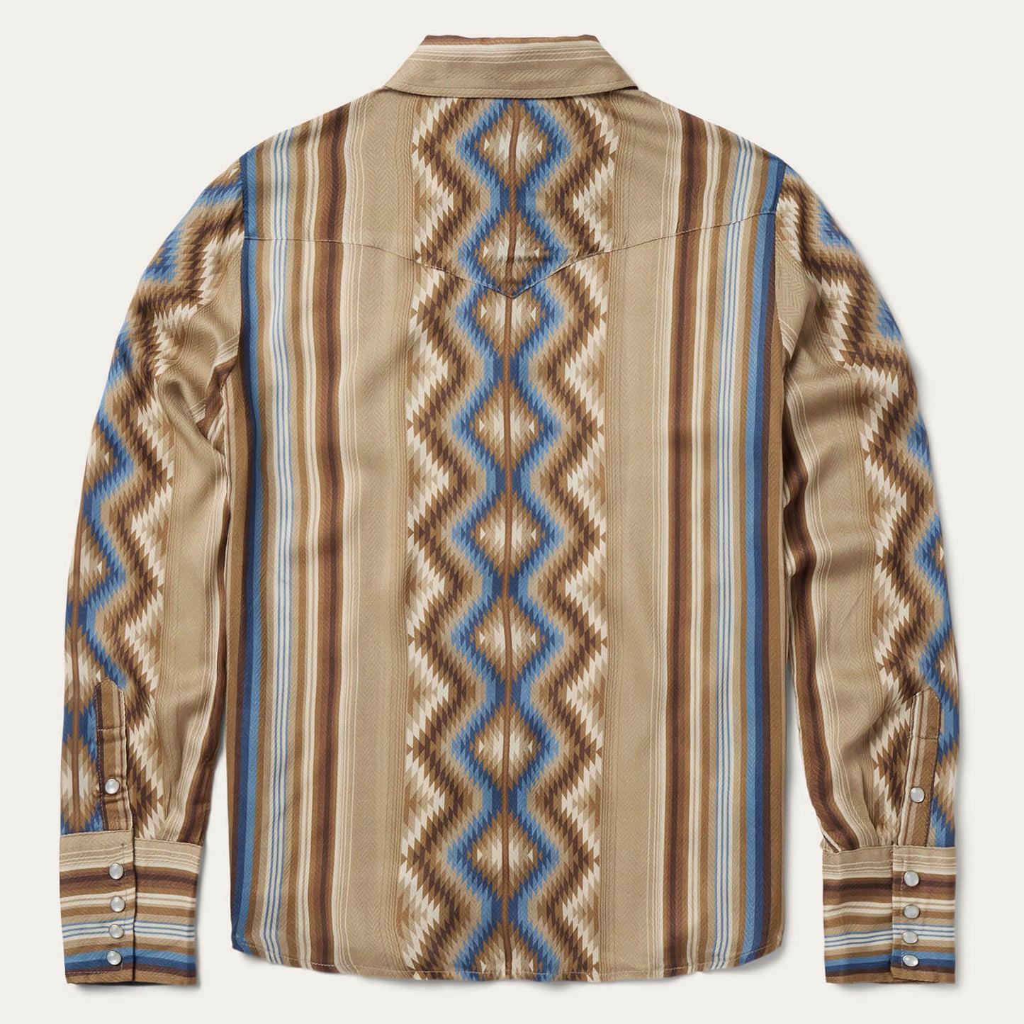Sand Serape Print Shirt | Stetson Tan