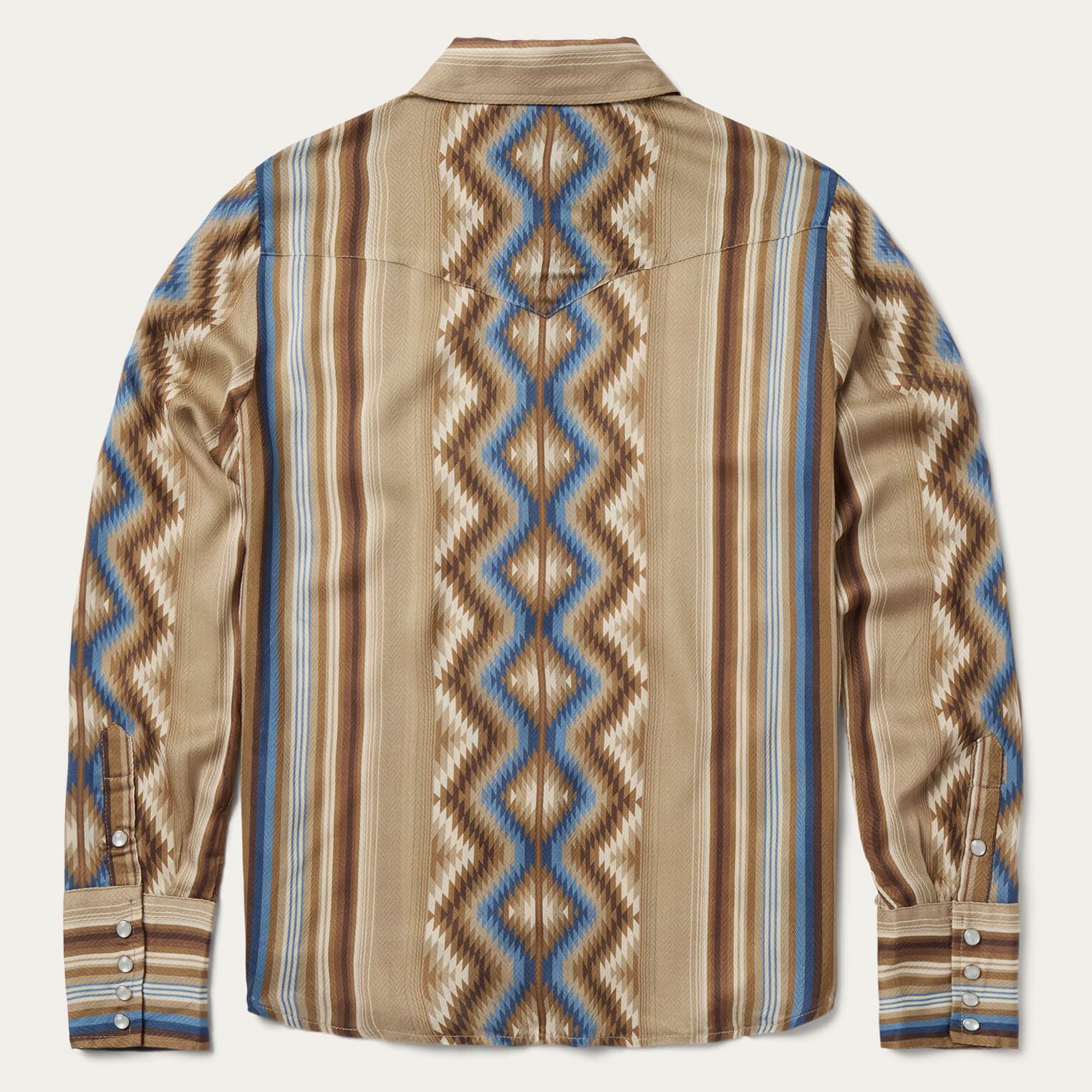 Sand Serape Print Shirt | Stetson Tan