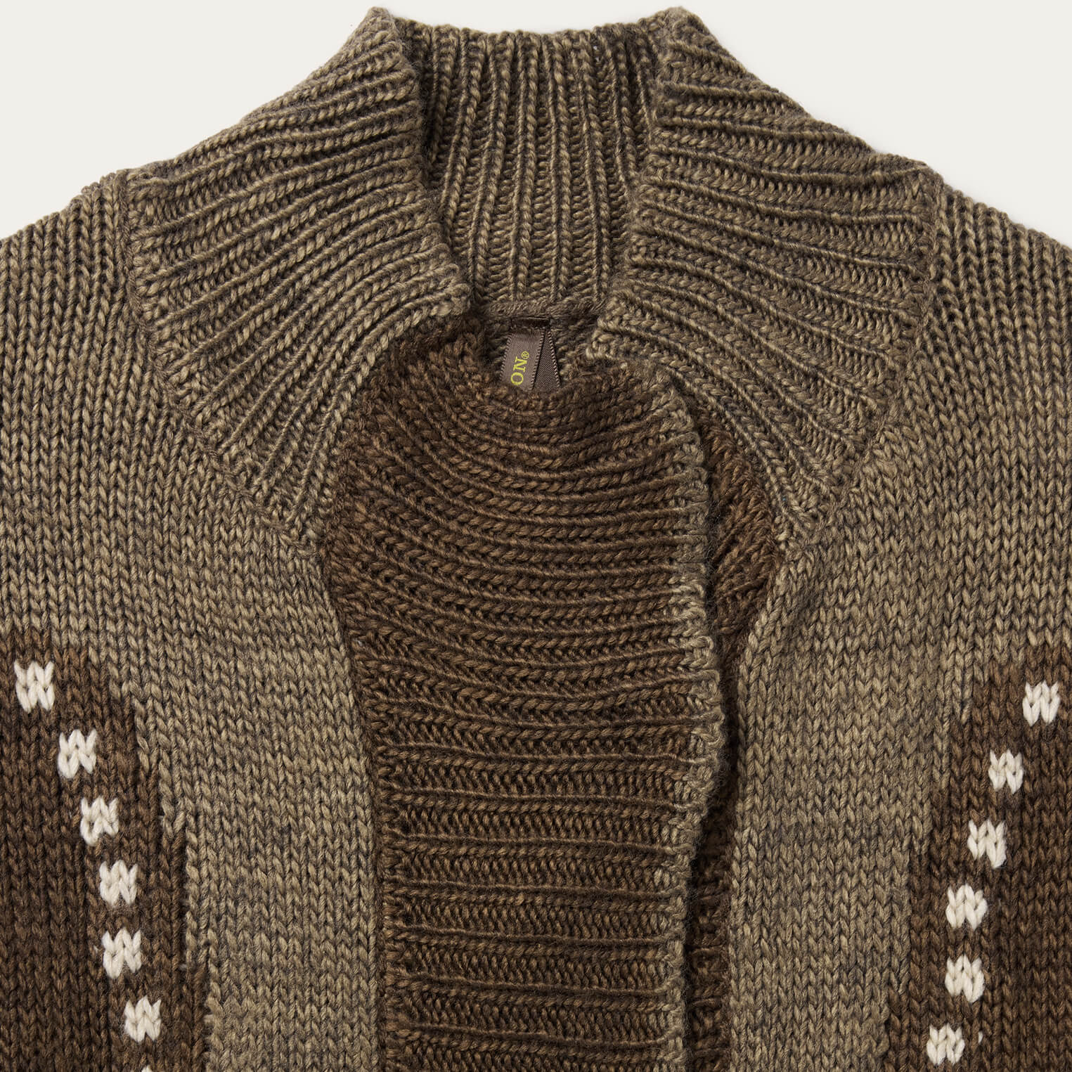 Steer & Star Belted Cardigan | Stetson Brown