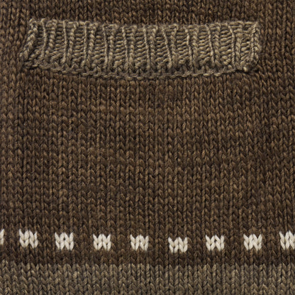 Steer & Star Belted Cardigan | Stetson Brown