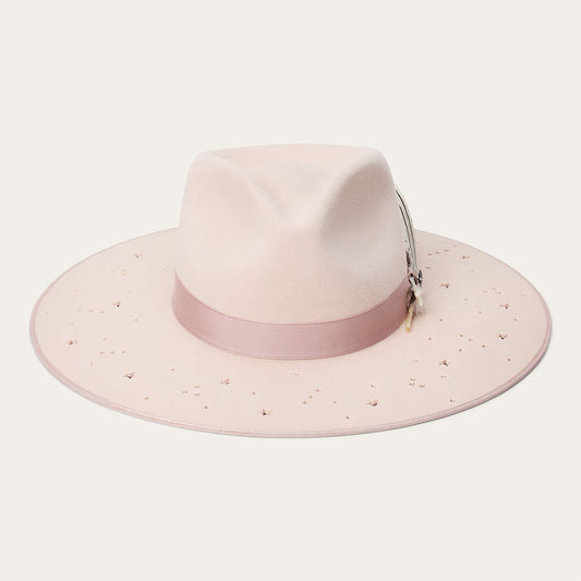 Night Sky Fedora | Stetson Powder Pink