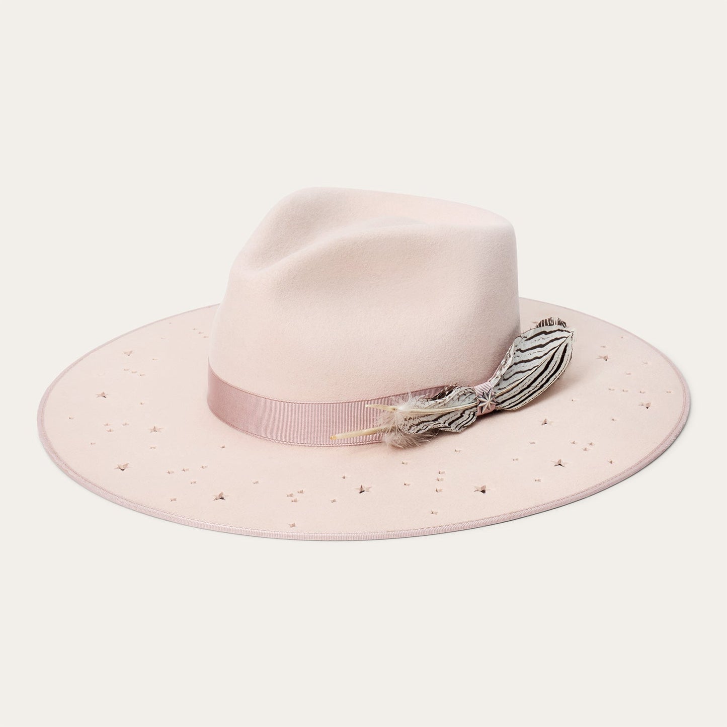 Night Sky Fedora | Stetson Powder Pink