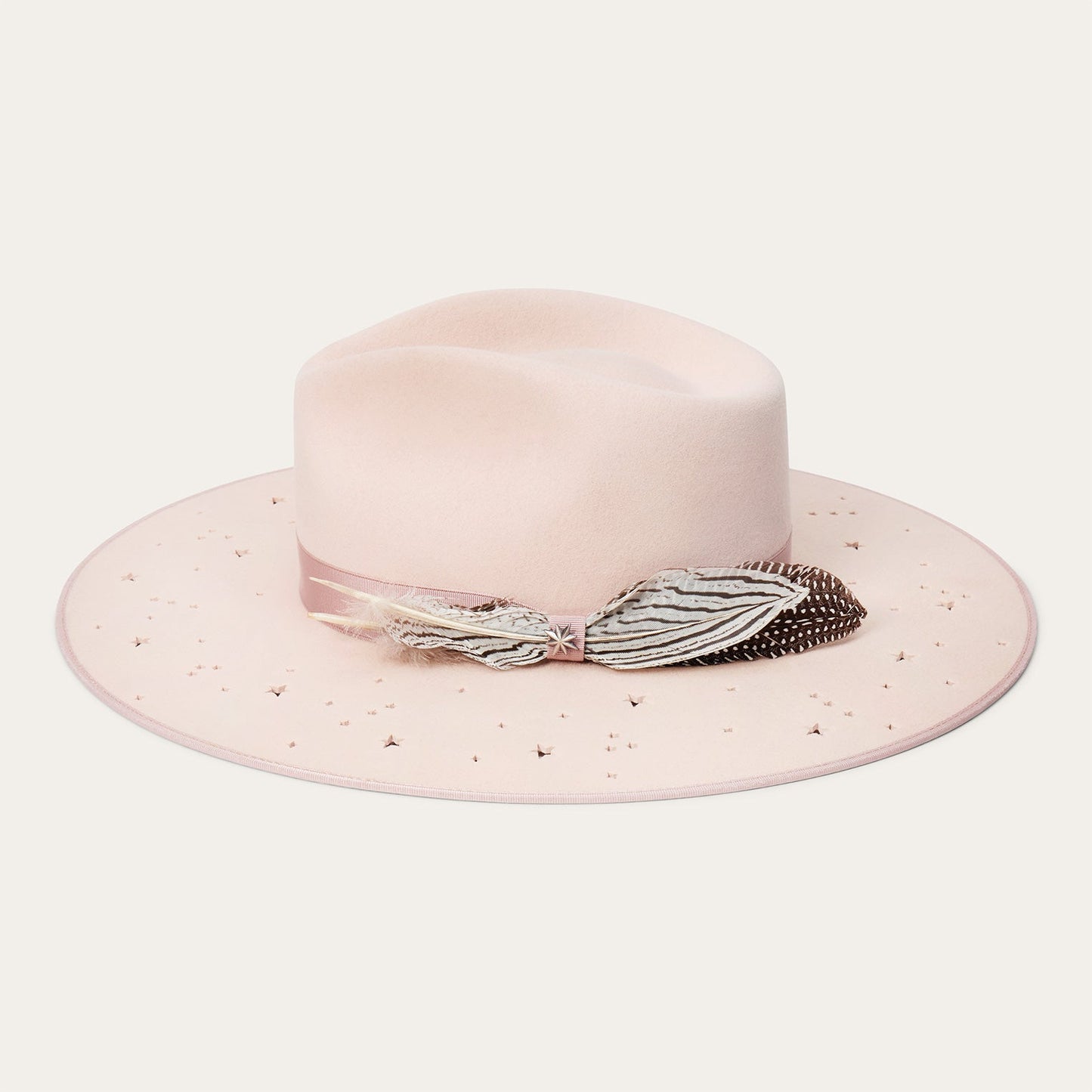 Night Sky Fedora | Stetson Powder Pink