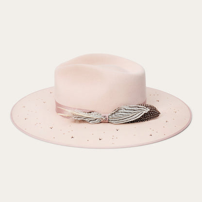 Night Sky Fedora | Stetson Powder Pink