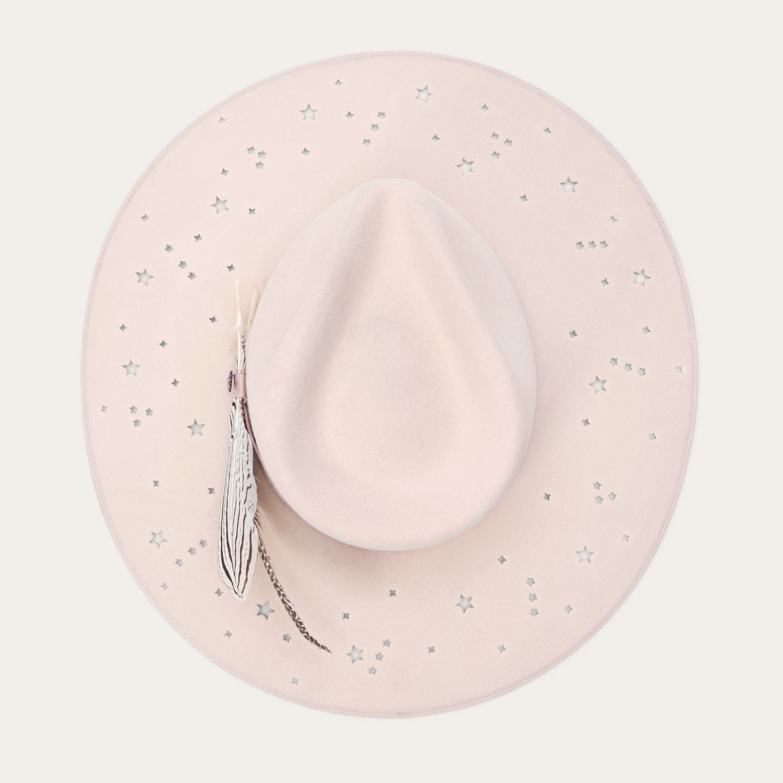 Night Sky Fedora | Stetson Powder Pink