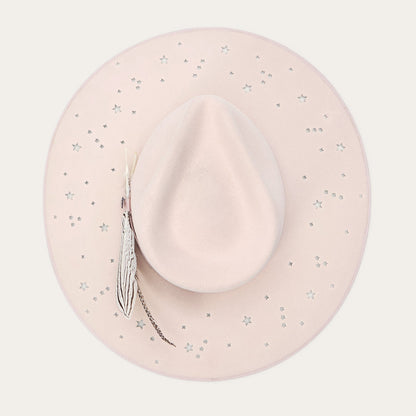 Night Sky Fedora | Stetson Powder Pink
