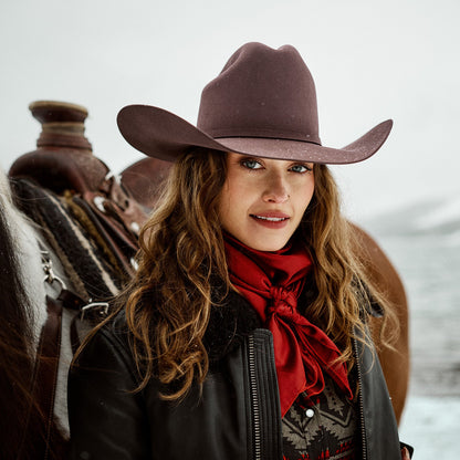 El Patron 91 Premier 30X Cowboy Hat | Stetson Mulberry