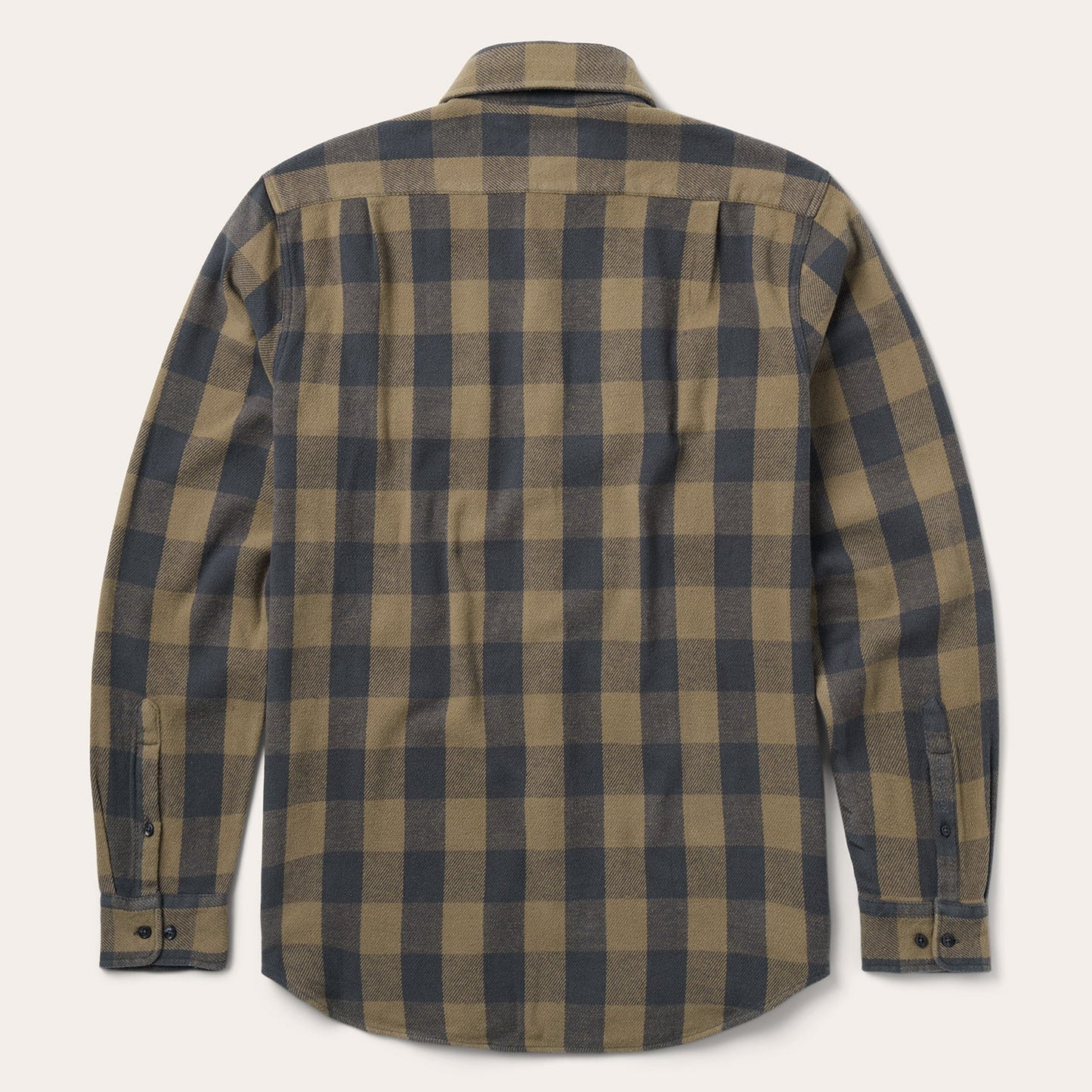 Buffalo Check Flannel Shirt | Stetson Brown
