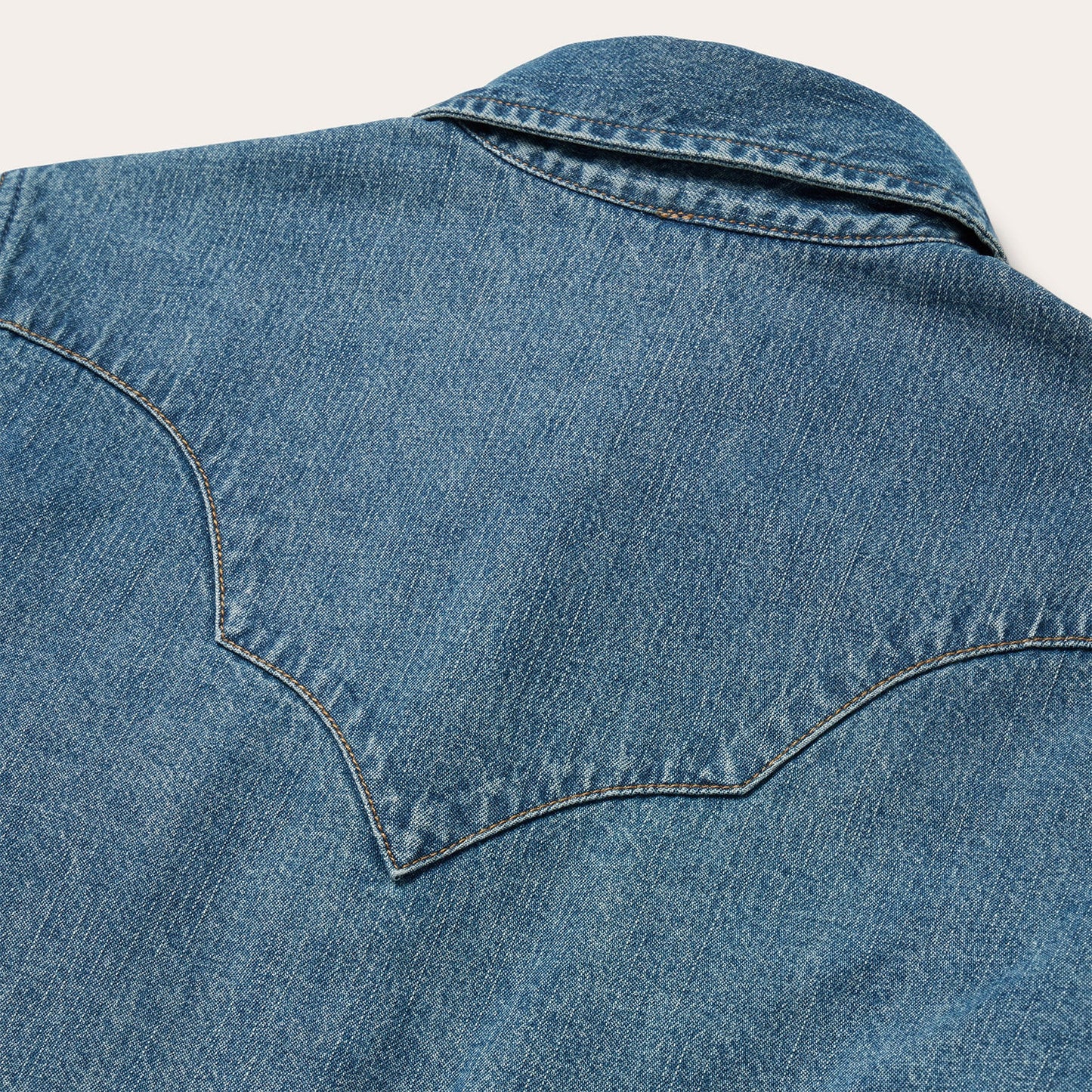 Turquoise Snap Western Denim Shirt | Stetson Blue