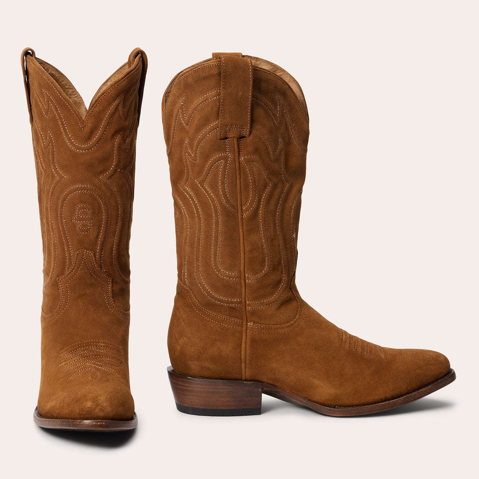 James Boots | Stetson Tan Suede