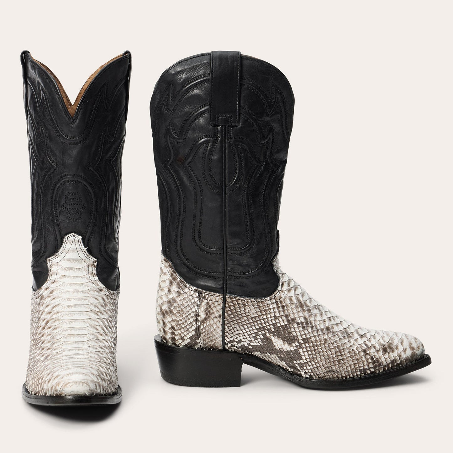 Wild Bill Python Boots | Stetson Natural