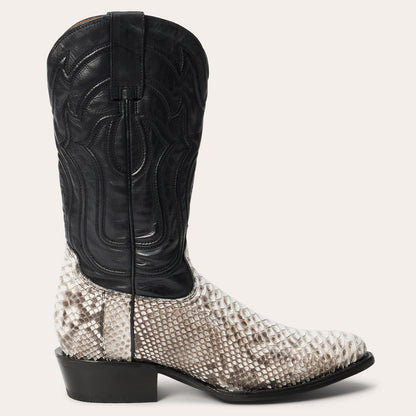 Wild Bill Python Boots | Stetson Natural