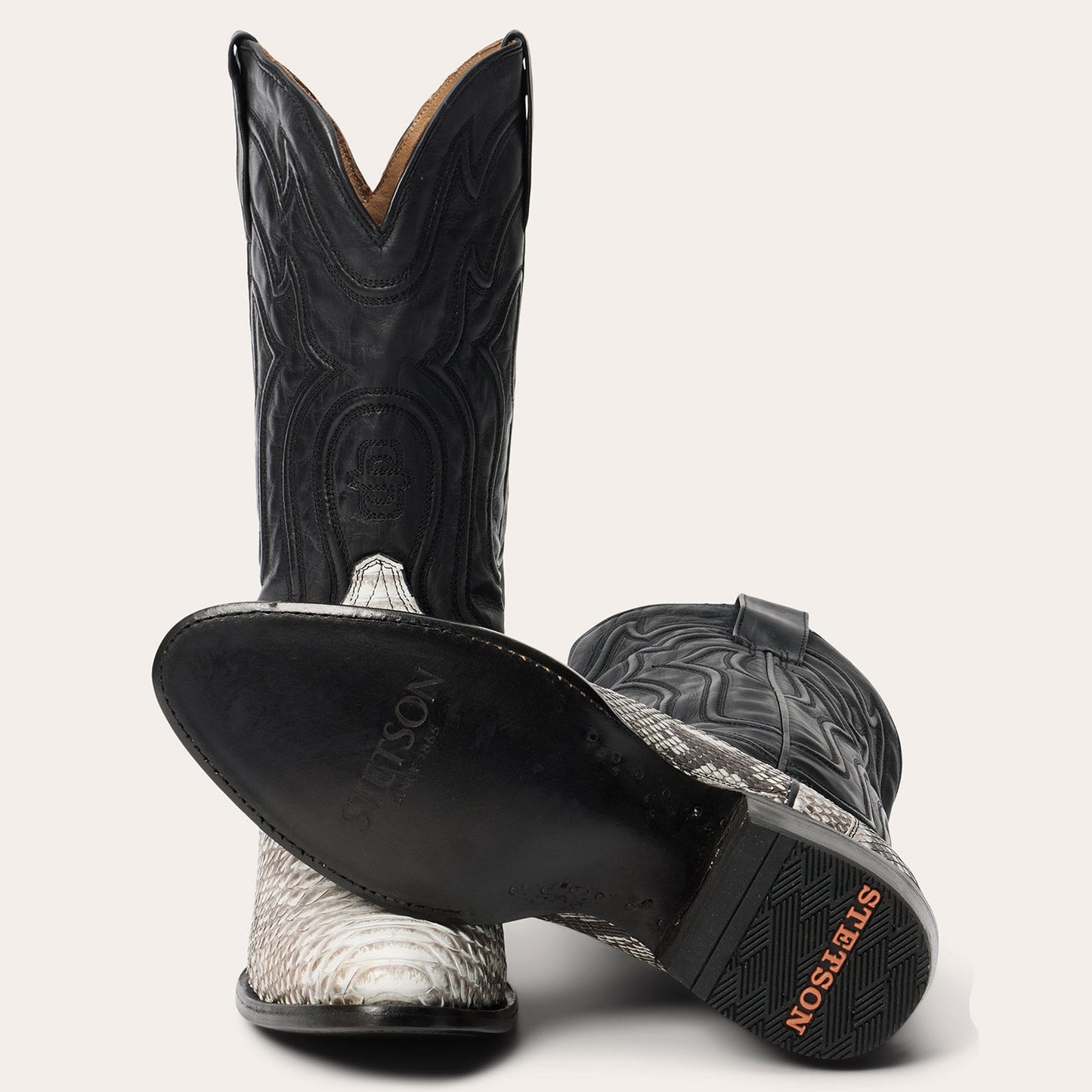 Wild Bill Python Boots | Stetson Natural