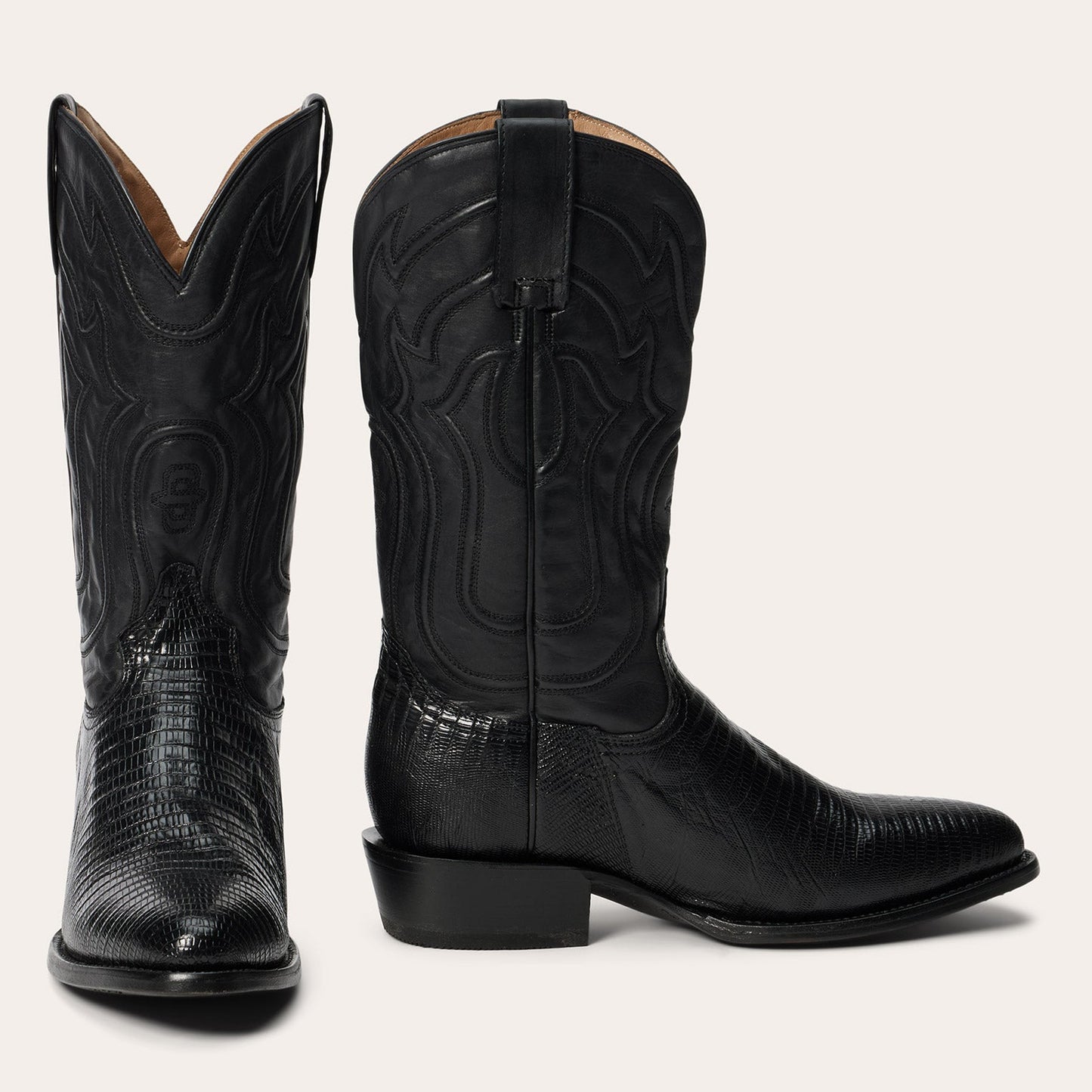 Wayne Teju Boots | Stetson Black