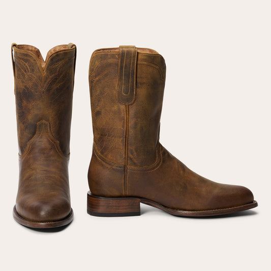 Cassidy Roper Boots | Stetson Oiled Walnut