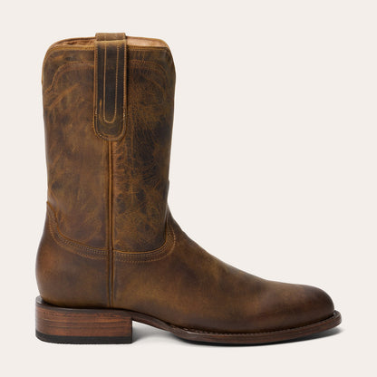 Cassidy Roper Boots | Stetson Oiled Walnut