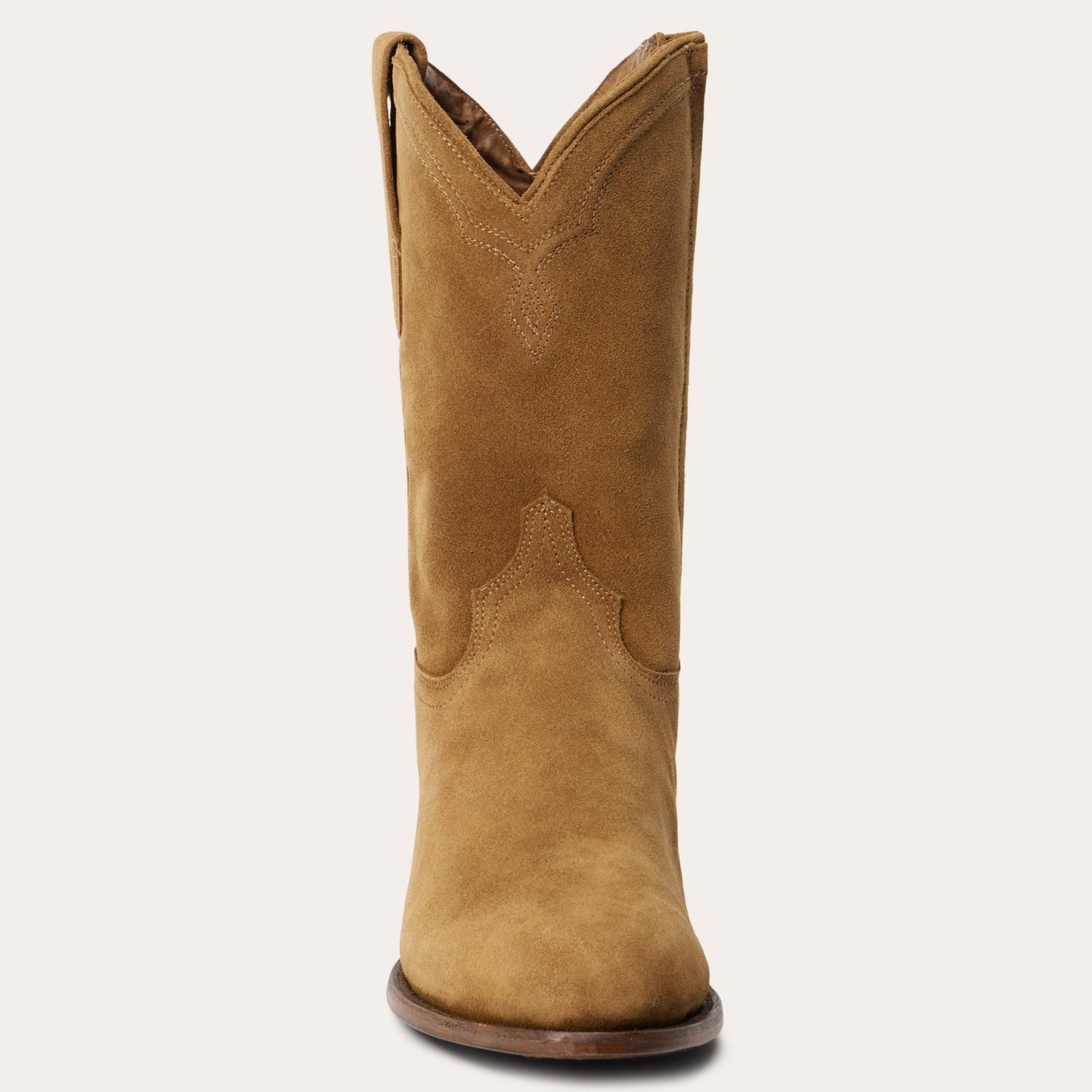 Cash Zip Roper | Stetson Tan Suede