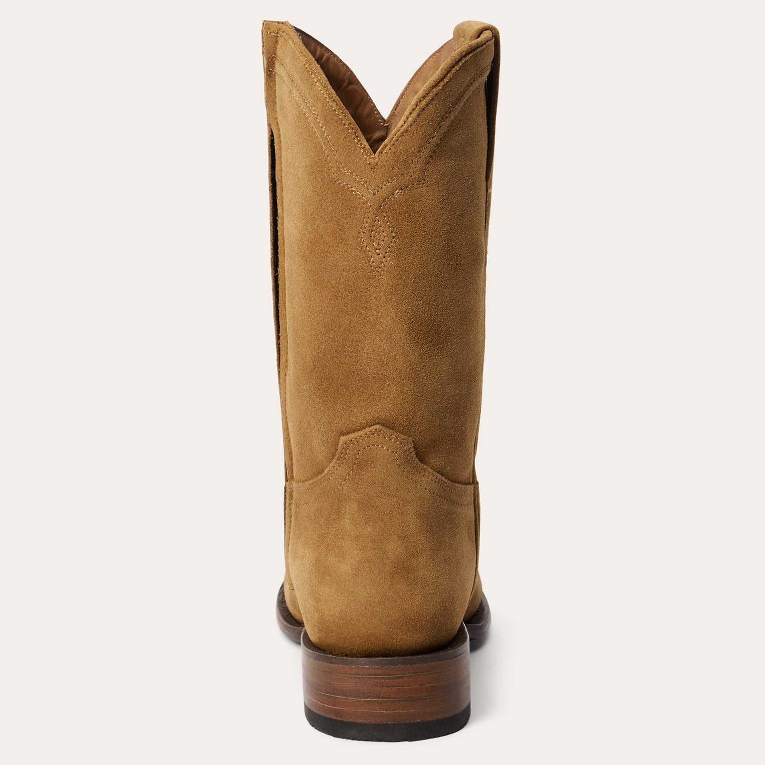 Cash Zip Roper | Stetson Tan Suede