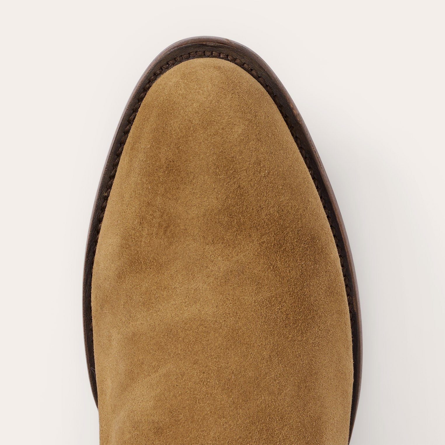 Cash Zip Roper | Stetson Tan Suede