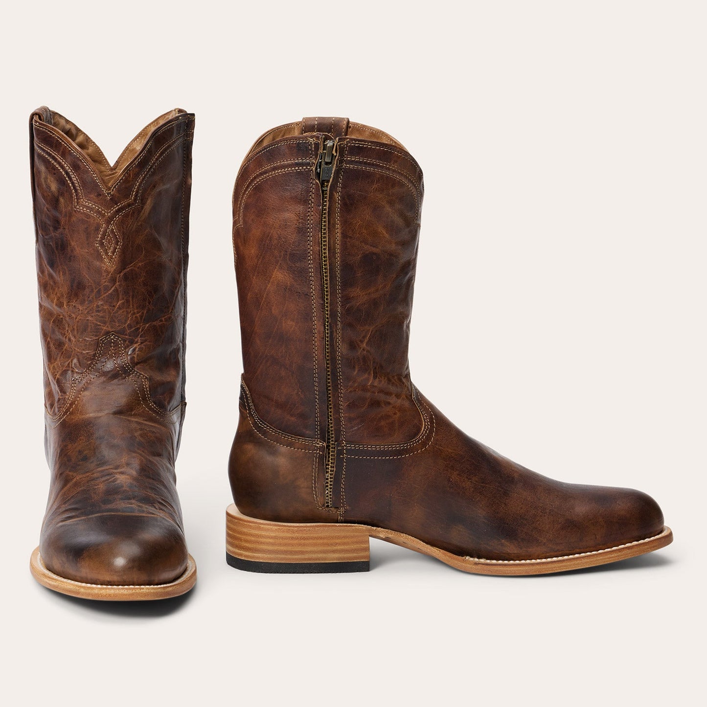 Cash Zip Roper | Stetson Oiled Cognac