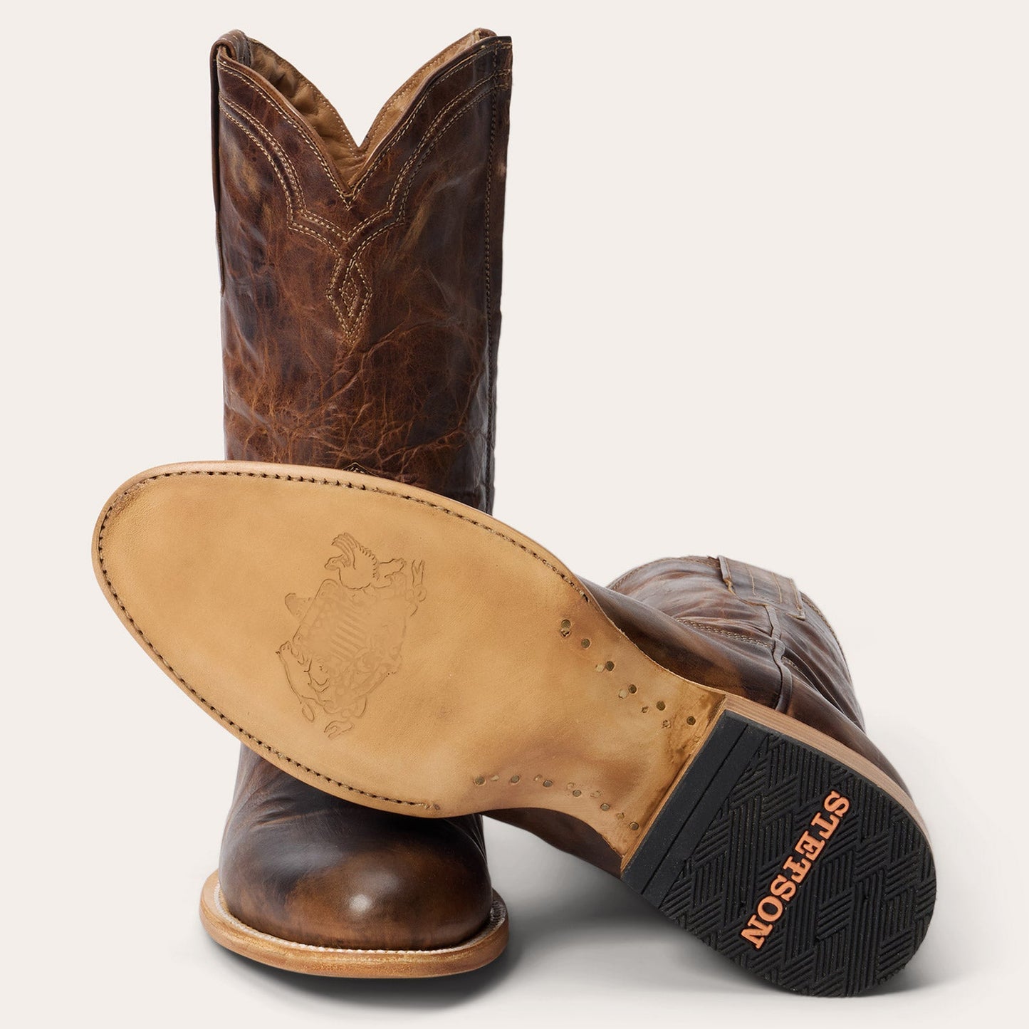 Cash Zip Roper | Stetson Oiled Cognac