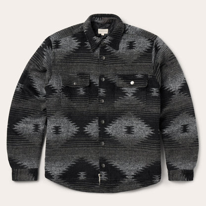 Southwestern Flannel Jacket | Stetson Black