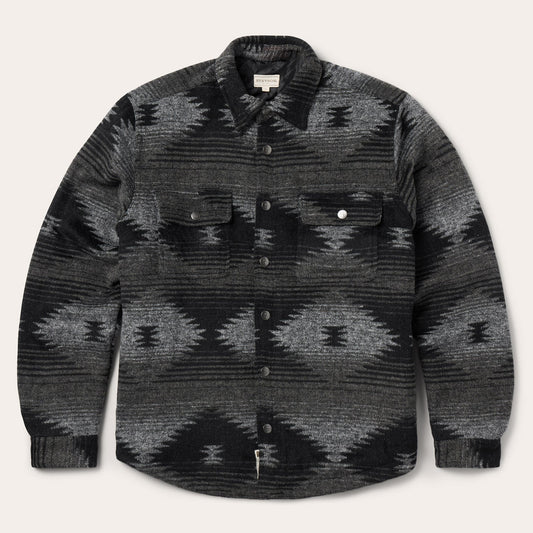 Southwestern Flannel Jacket | Stetson Black
