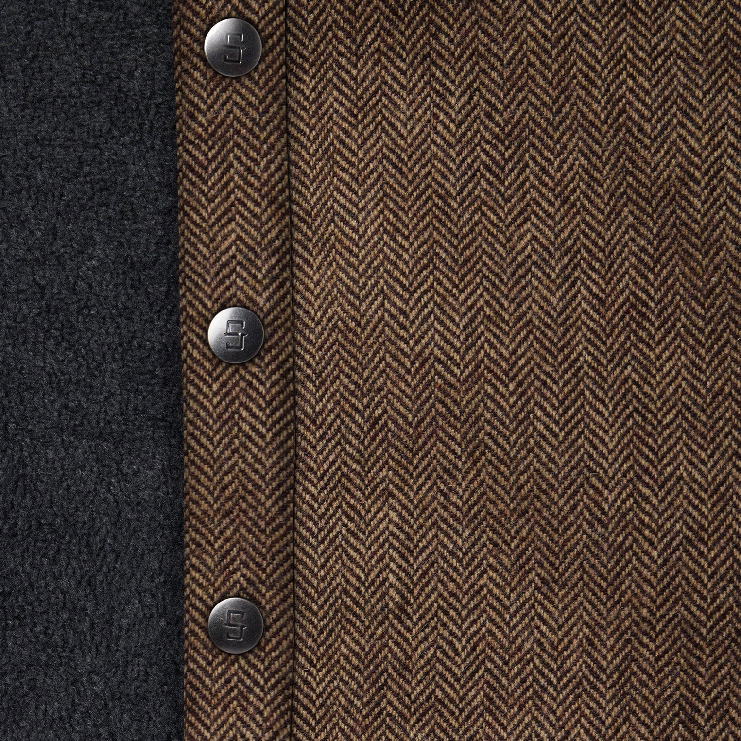 Herringbone Shirt Jacket | Stetson Brown