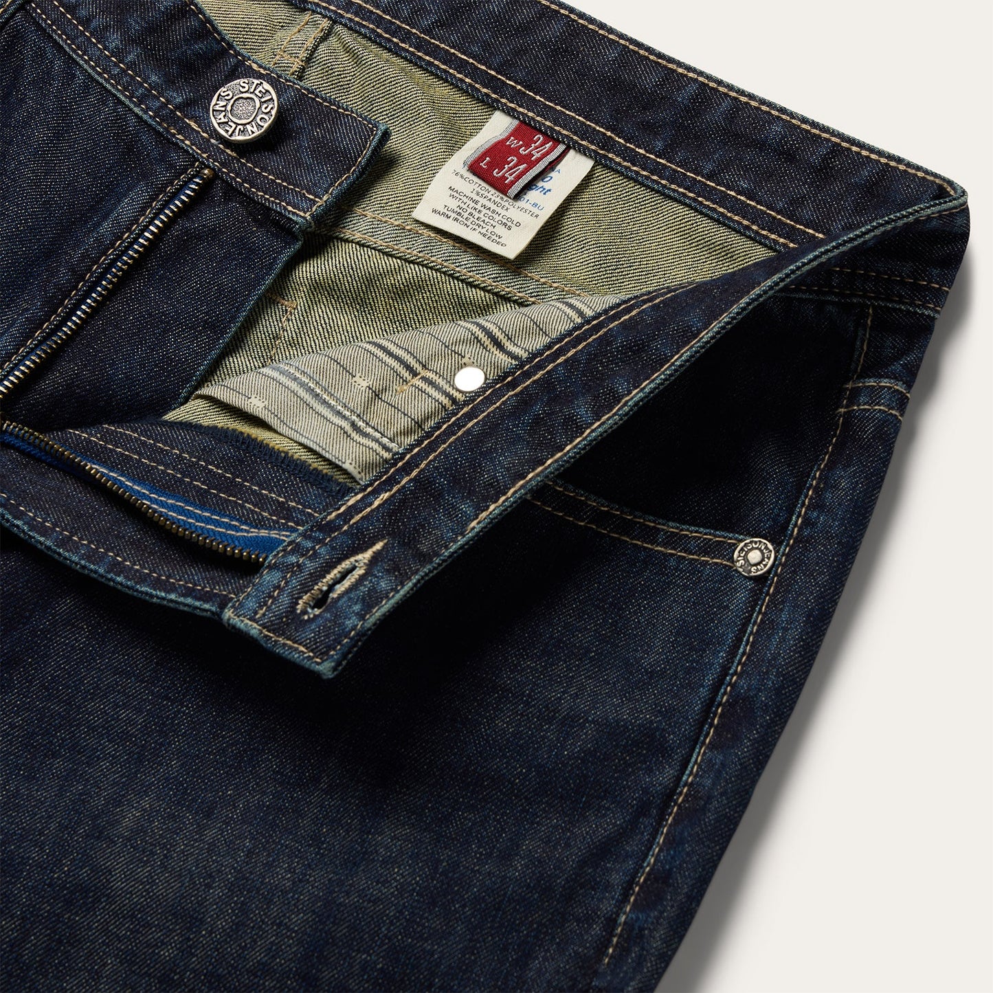 1210 Straight Fit Jeans | Stetson Blue