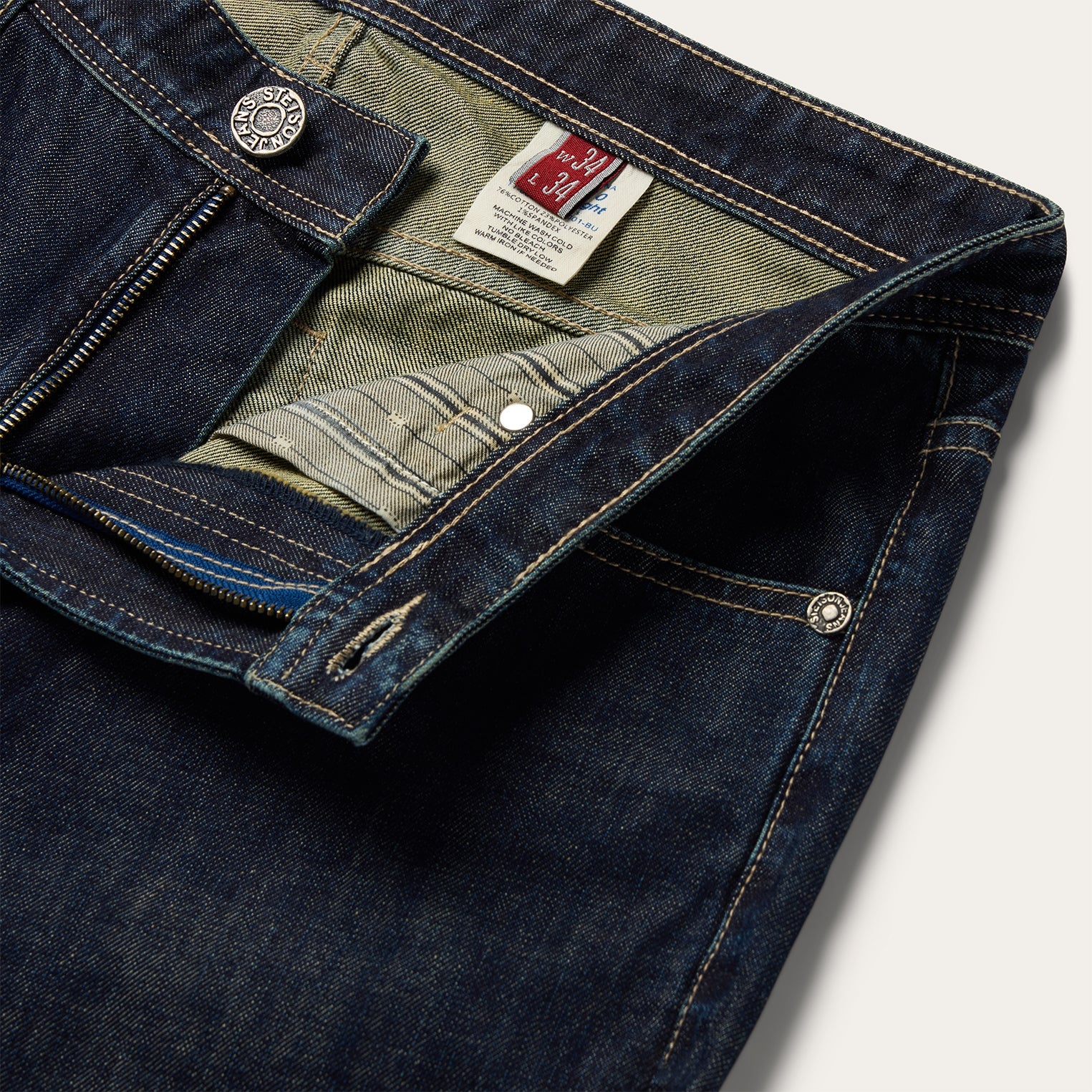 1210 Straight Fit Jeans | Stetson Blue