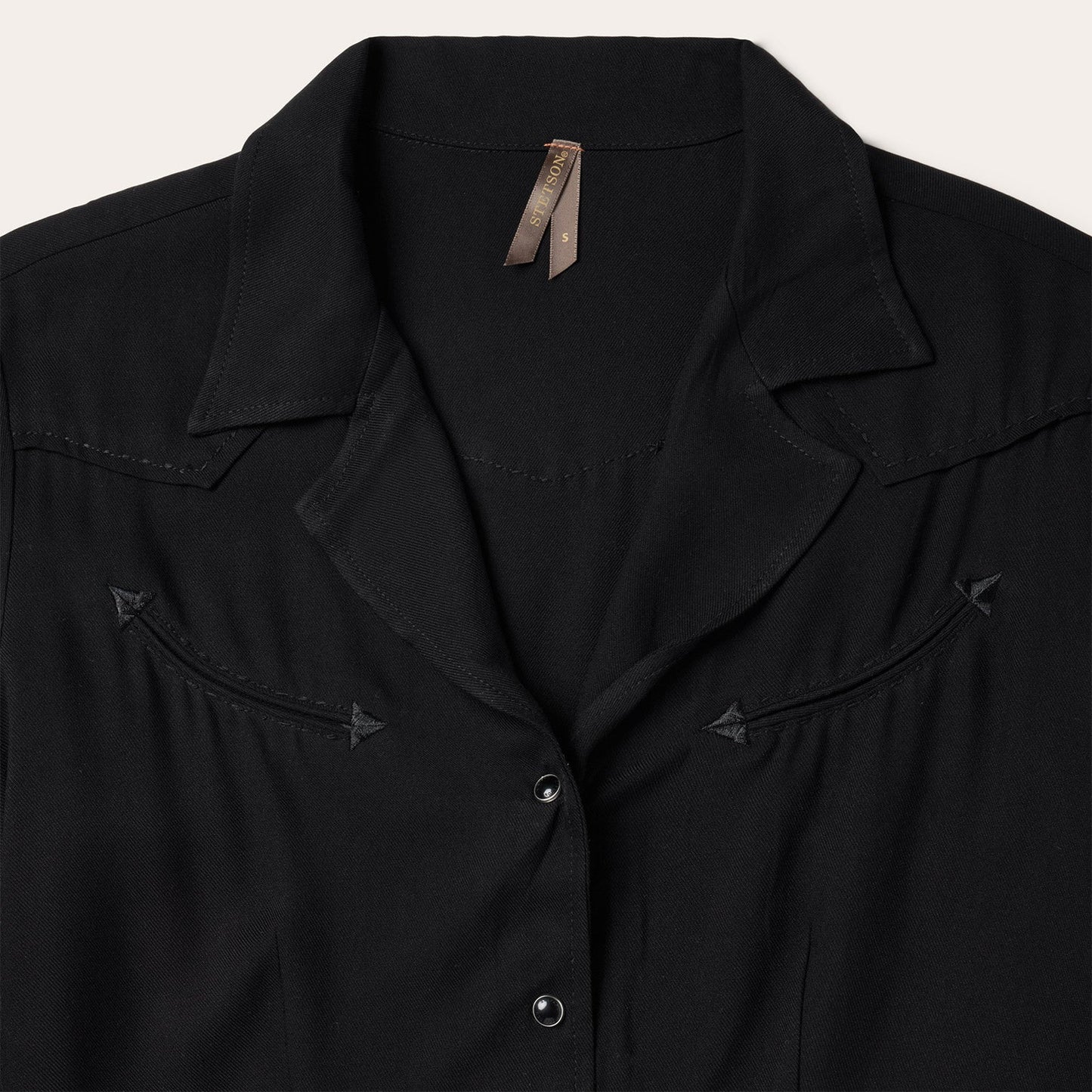 Twill Western Dress | Stetson Black