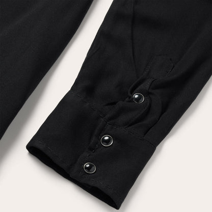 Twill Western Dress | Stetson Black