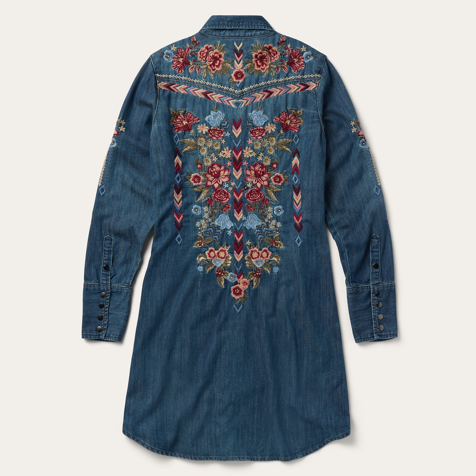 Lavish Denim Shirt Dress | Stetson Blue