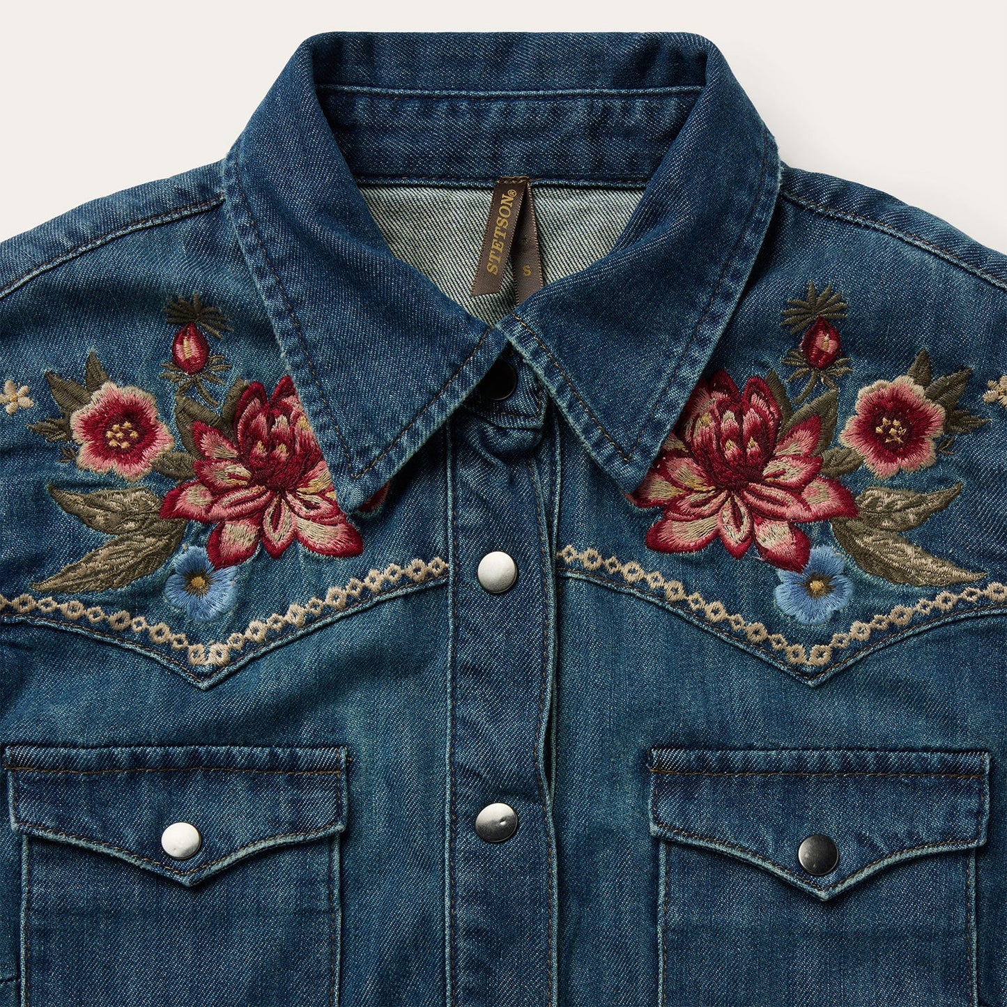 Lavish Denim Shirt Dress | Stetson Blue