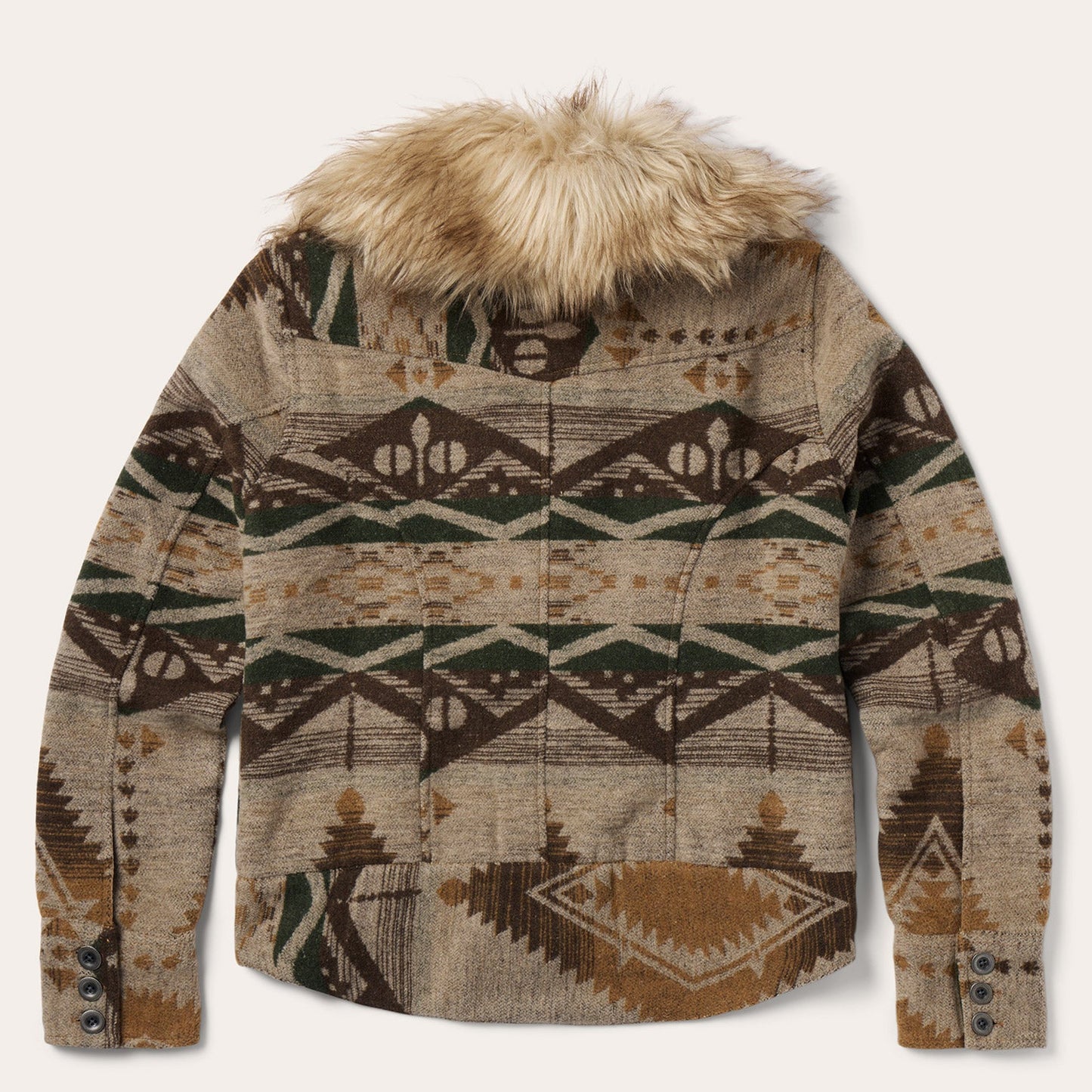 Southwestern Flannel Jacket | Stetson Brown