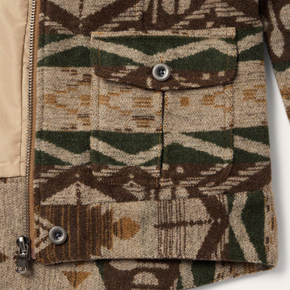 Southwestern Flannel Jacket | Stetson Brown