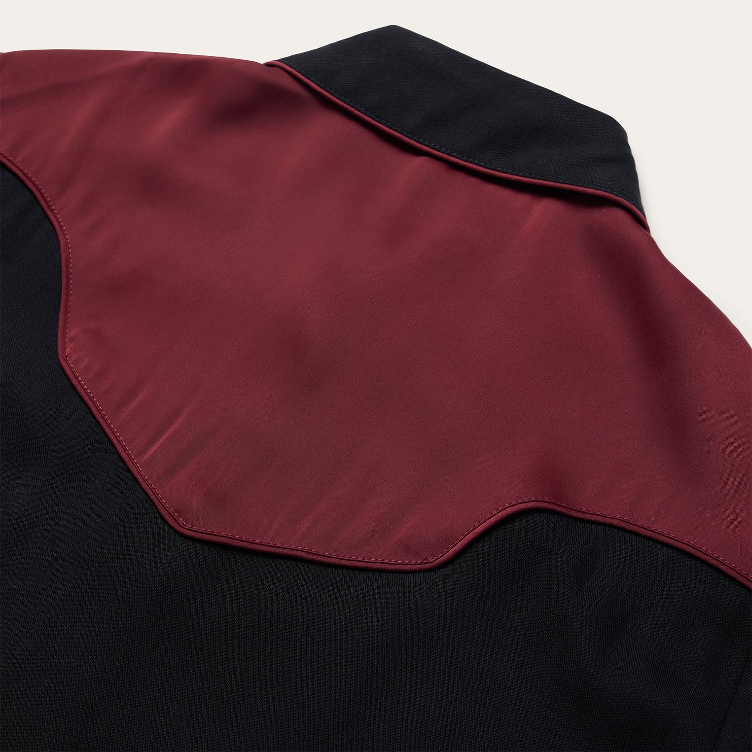 Piped Western Blouse | Stetson Black