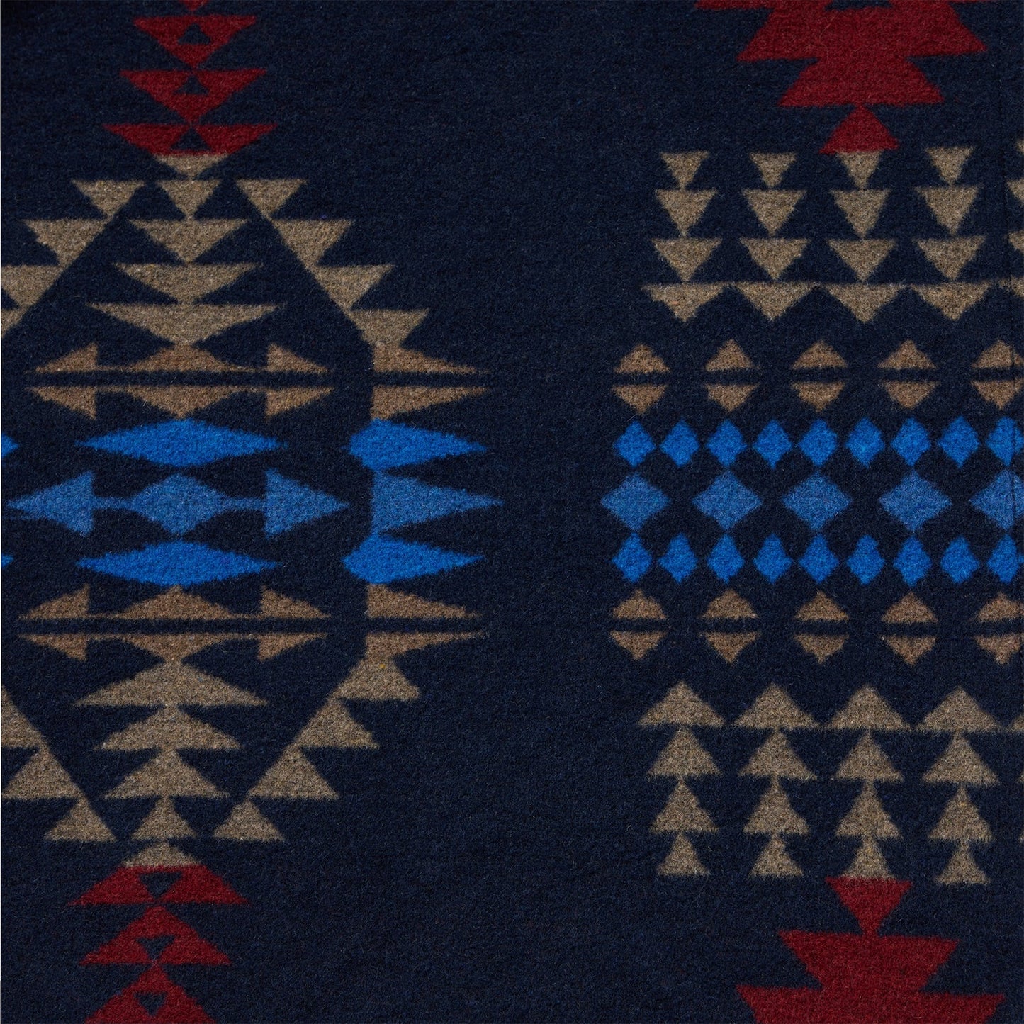 Hooded Serape Blanket Wrap | Stetson Blue