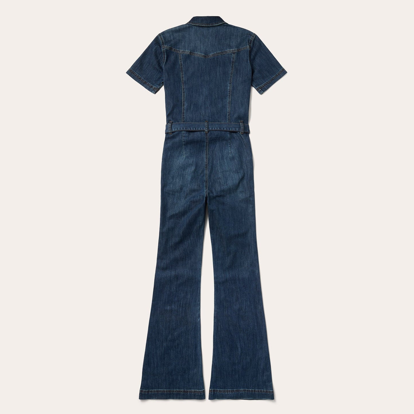 Dark Denim Jumpsuit | Stetson Blue