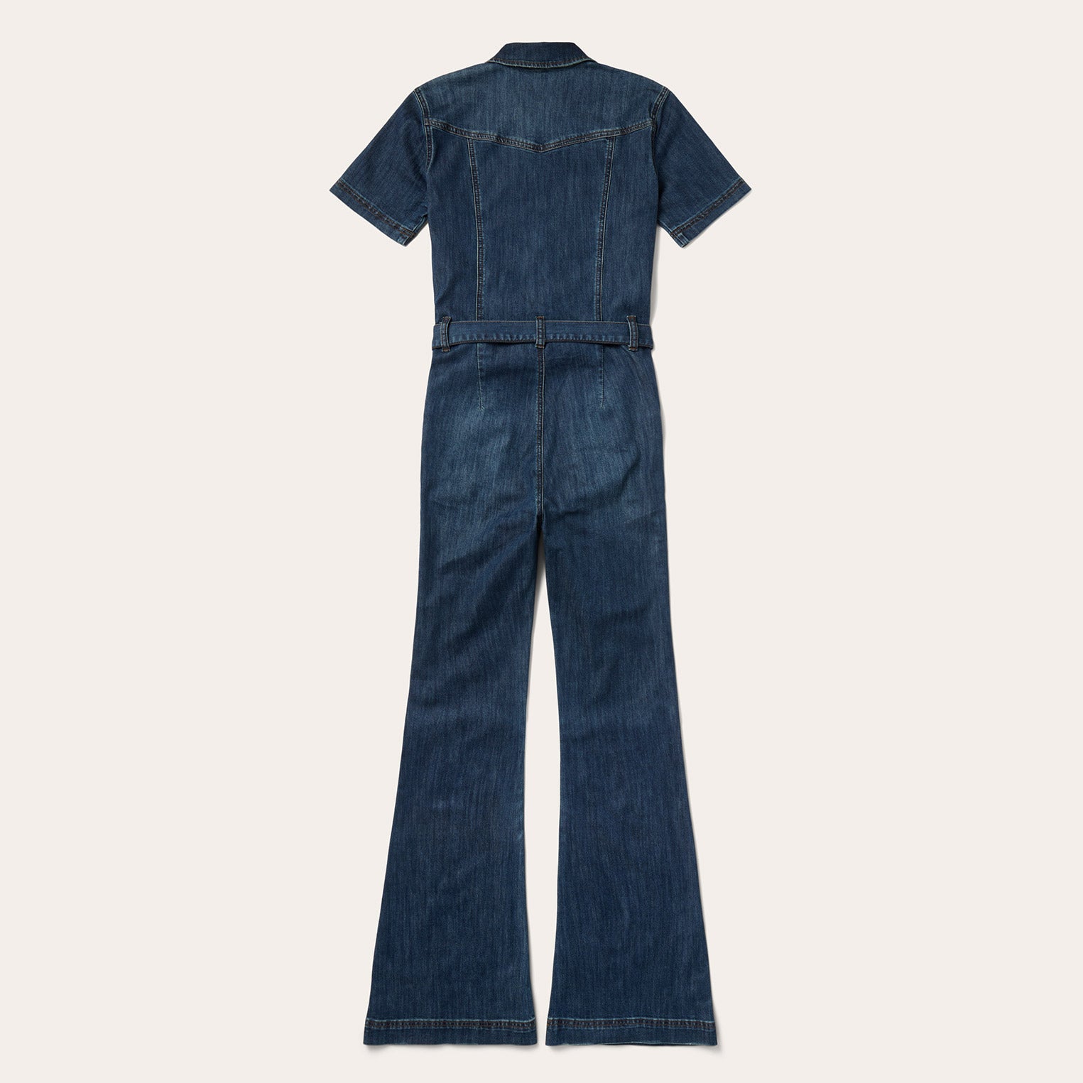 Dark Denim Jumpsuit | Stetson Blue