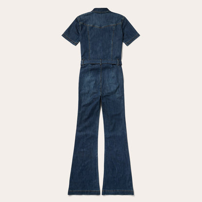 Dark Denim Jumpsuit | Stetson Blue