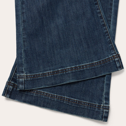 Dark Denim Jumpsuit | Stetson Blue