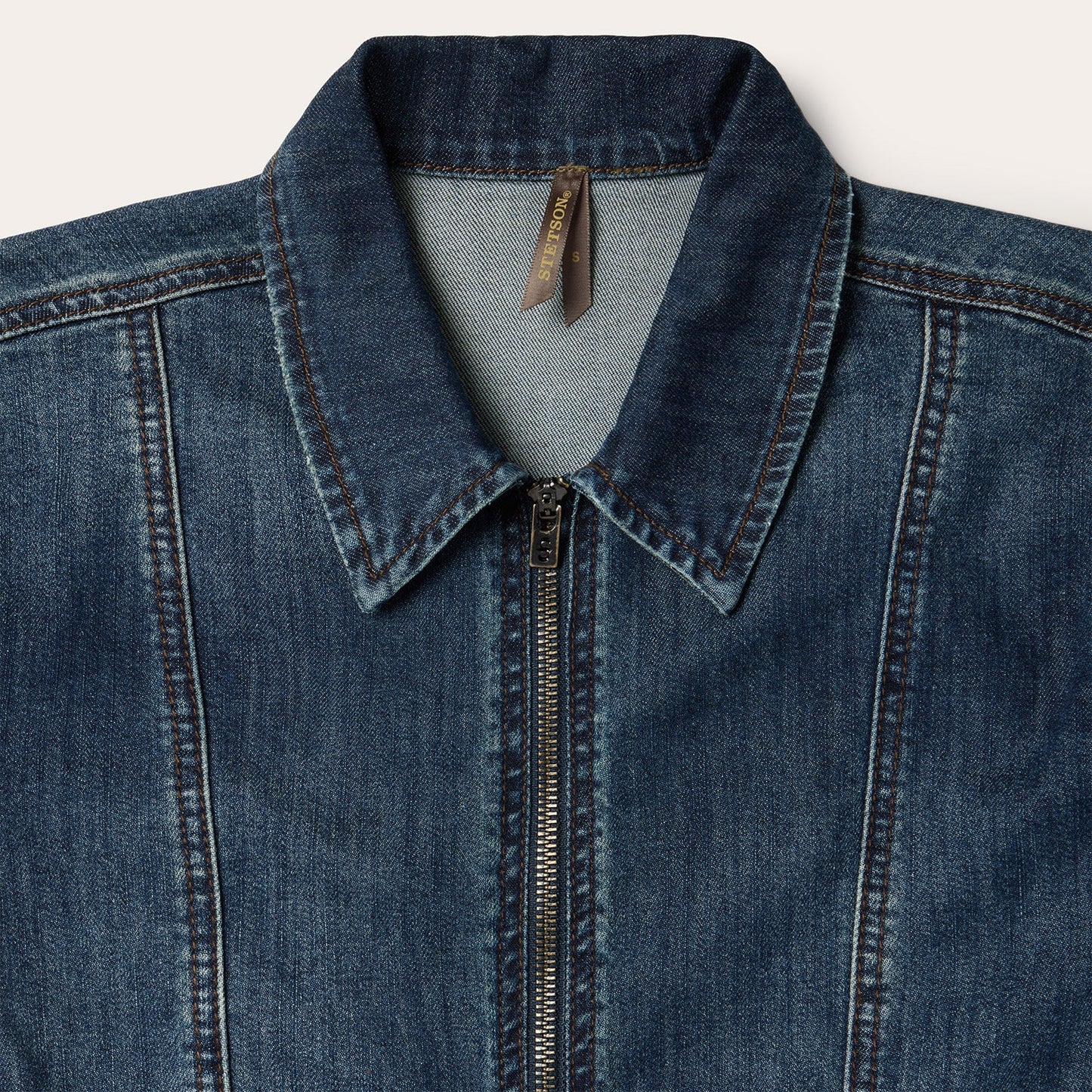 Dark Denim Jumpsuit | Stetson Blue