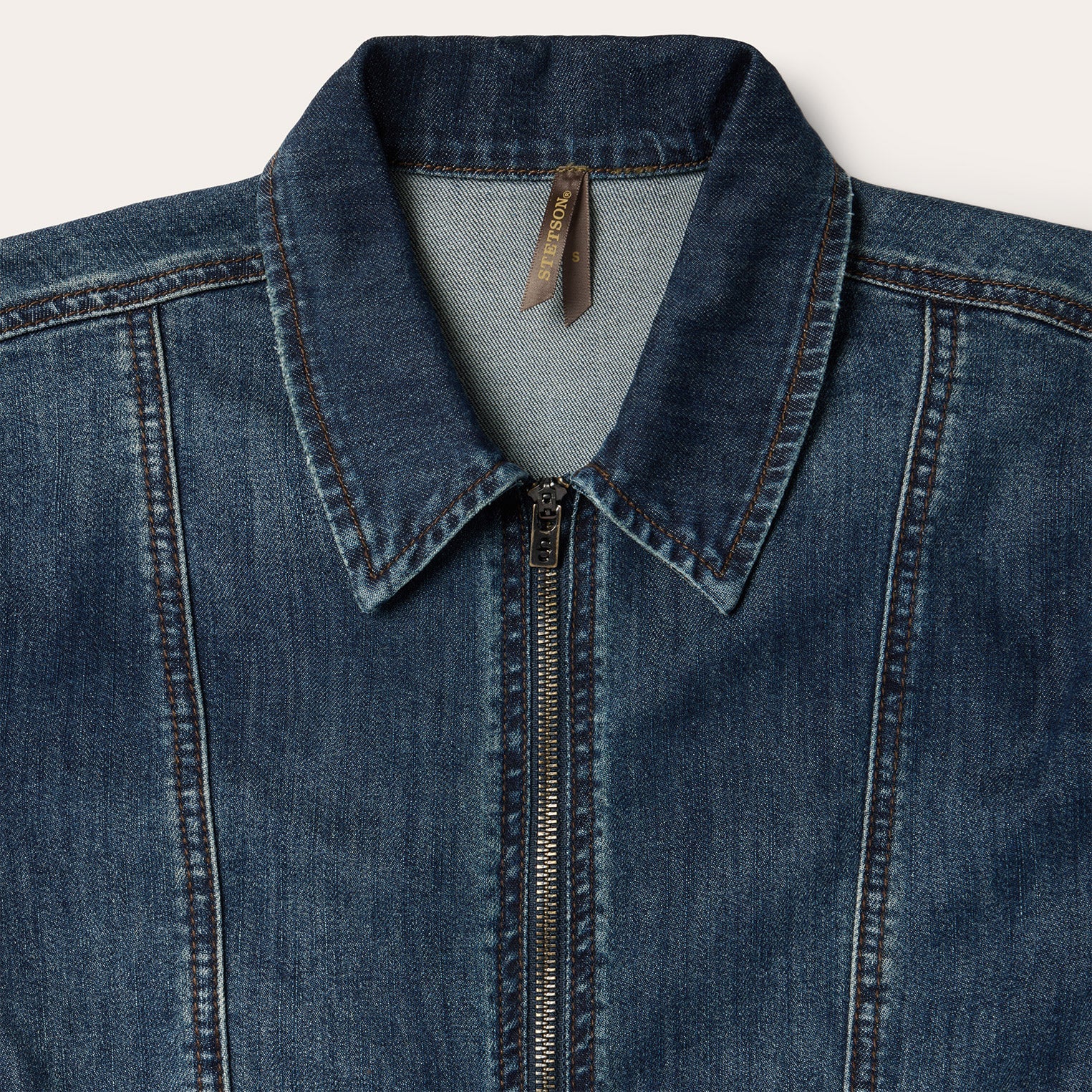 Dark Denim Jumpsuit | Stetson Blue